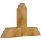 Ekena Millwork Portland Rough Sawn Timber Gable Bracket, Western Red Cedar, 36"W x 23"H x 4"D x 6"F, 15/12 Pitch GBW036X23X0406POR00RWR - alternate 2